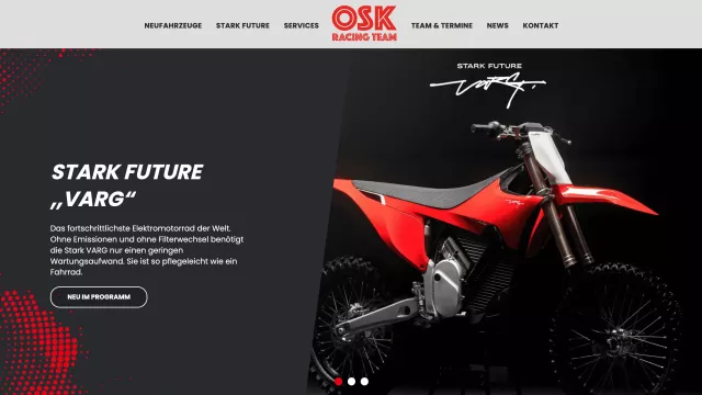 Relaunch der OSK Webseite